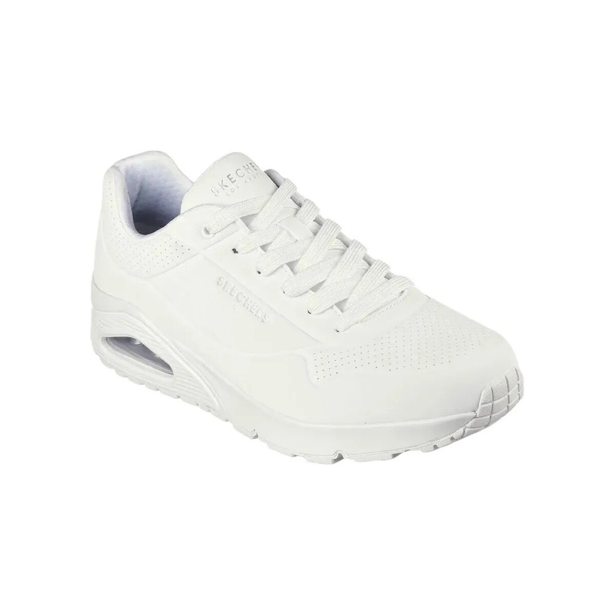 Chaussures Homme Baskets mode Skechers Chaussures  52458 Uno - Stand on Air Homme Bleu Foncé Blanc