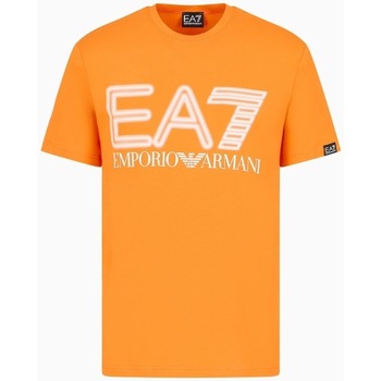 Vêtements Homme T-shirts & Polos Emporio Armani EA7 3DPT37PJMUZ Orange