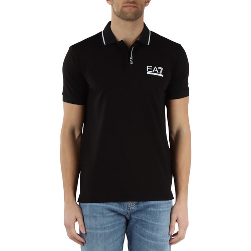Vêtements Homme T-shirts & Polos Emporio Armani EA7 3DPF17PJ03Z Noir