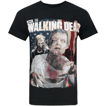 Vêtements Homme T-shirts manches longues The Walking Dead NS7733 Noir