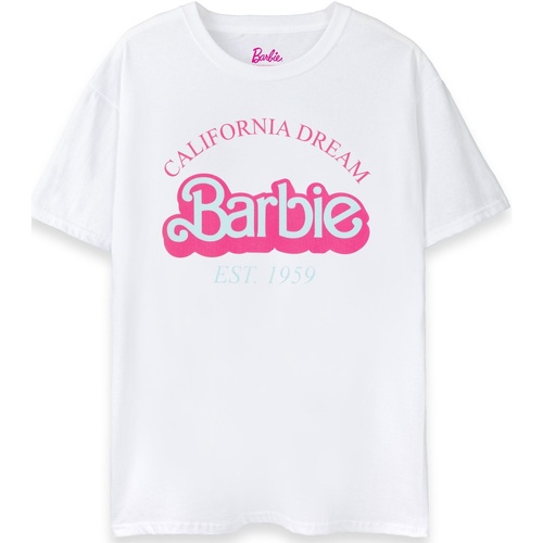 Vêtements Femme T-shirts manches longues Dessins Animés California Dream Blanc