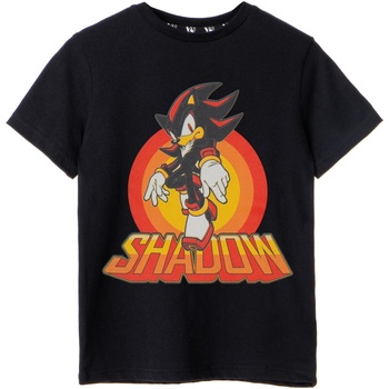 Vêtements Garçon T-shirts manches courtes Sonic The Hedgehog NS7772 Noir