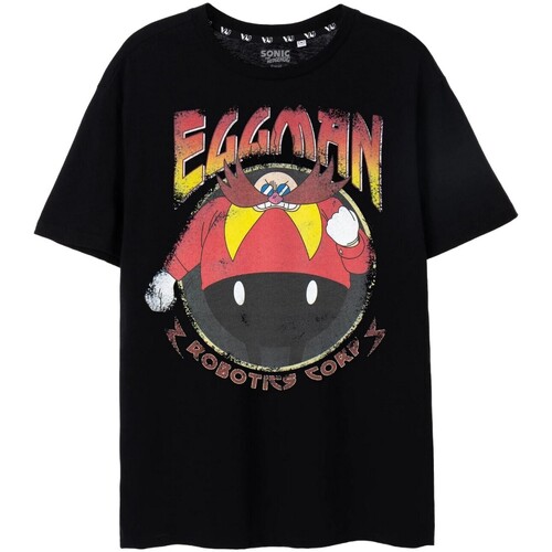 Vêtements Homme T-shirts manches courtes Sonic The Hedgehog NS7852 Noir