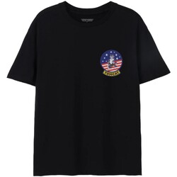 Vêtements Homme T-shirts manches longues Top Gun Tomcat Noir