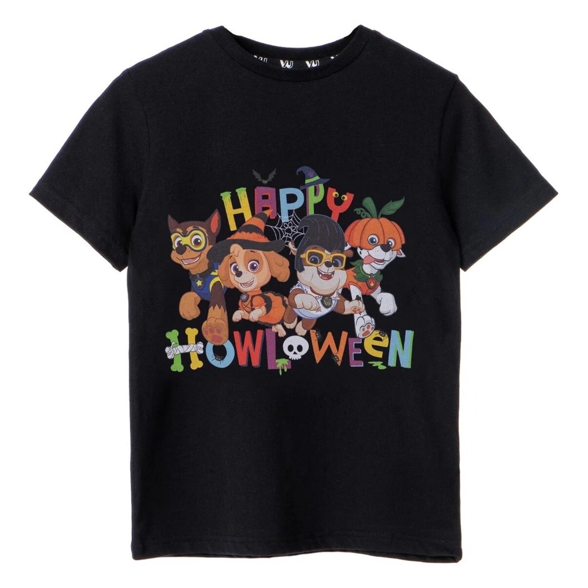Vêtements Enfant T-shirts manches courtes Paw Patrol Happy Howloween Noir
