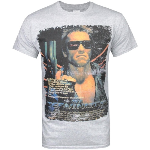 Vêtements Homme T-shirts manches longues Terminator NS7914 Gris