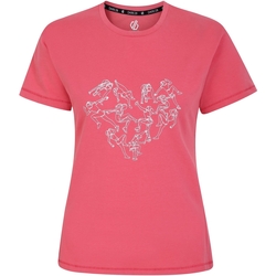 Vêtements Femme T-shirts manches longues Dare 2b Tranquility II Rouge