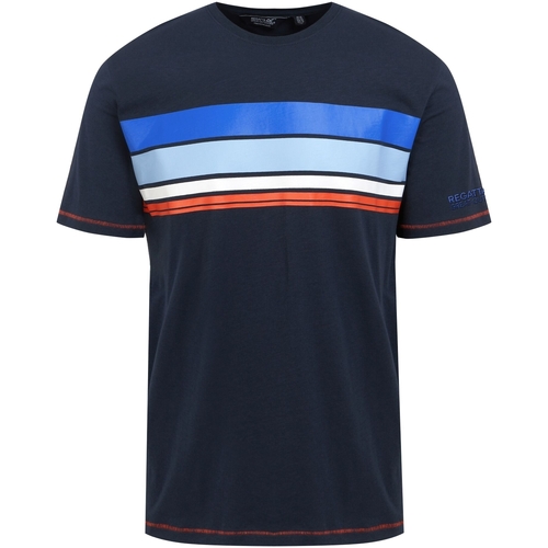 Vêtements Homme T-shirts manches longues Regatta Rayonner Bleu