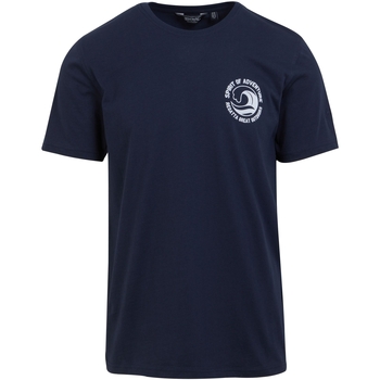 Vêtements Homme T-shirts manches longues Regatta Cline VIII Bleu
