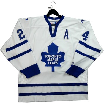 Vêtements Homme T-shirts manches longues Ccm Maillot  Maple Leafs de Toronto NHL Blanc