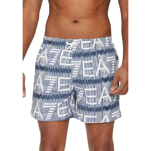 Vêtements Homme Maillots / Shorts de bain Giorgio stonewashed Armani five-pocket straight-leg jeansA7 902000-4R748 Multicolore