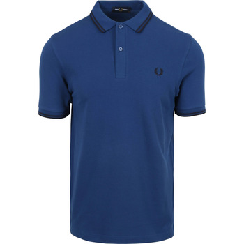 Vêtements Homme T-shirts & Polos Fred Perry Polo dept_Clothing M3600 Bleu Cobalt R84 Bleu