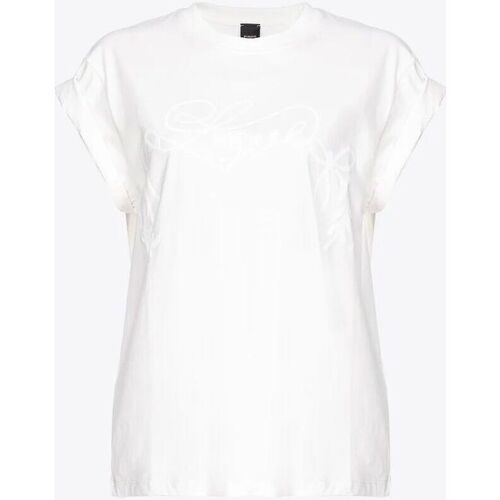 Vêtements Femme T-shirts & Polos Pinko TELESTO 103138 A1XD-Z05 Blanc