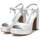 Chaussures Femme Sandales et Nu-pieds Xti 14283707 Argenté