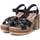 Chaussures Femme Sandales et Nu-pieds Refresh 17187705 Noir