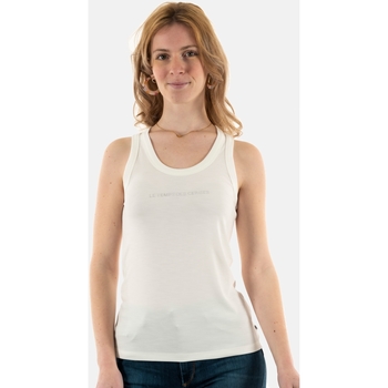 Vêtements Femme Débardeurs / T-shirts sans manche Le Temps des Cerises fposidon00000sm241 Blanc