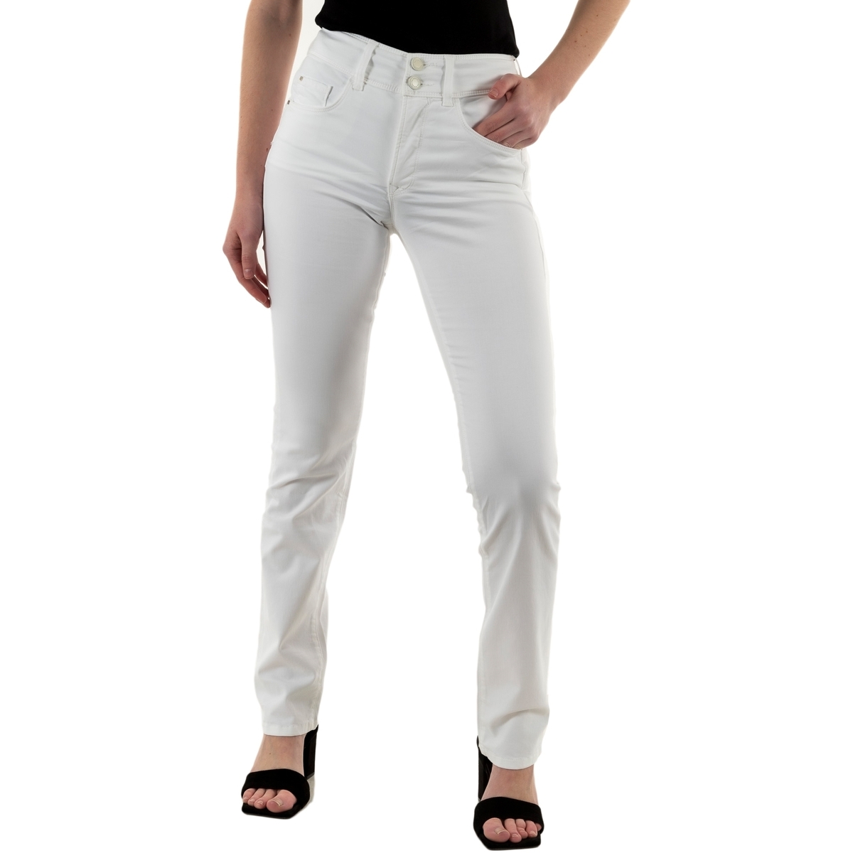 Vêtements Femme Pantalons Salsa 21000594 Blanc