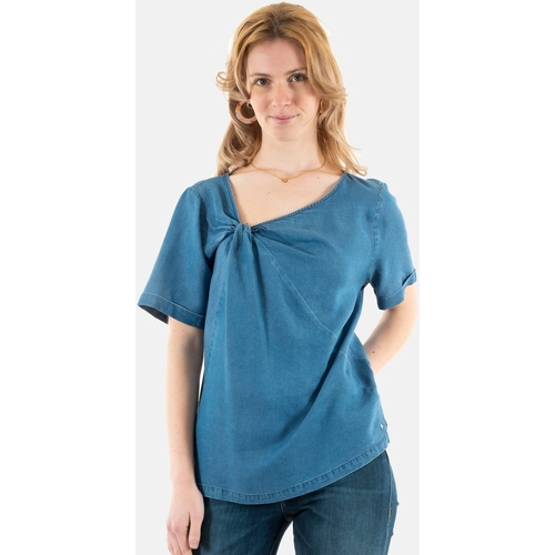 Vêtements Femme t-shirt ou gilet à fermerture Salsa 21008224 Bleu