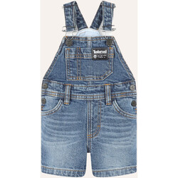Vêtements Garçon Pantalons Timberland Salopette en jean  pour bébé Bleu