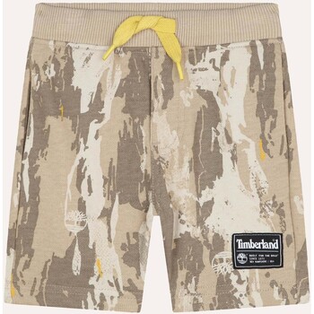 Vêtements Garçon Shorts stretch / Bermudas Timberland  Beige