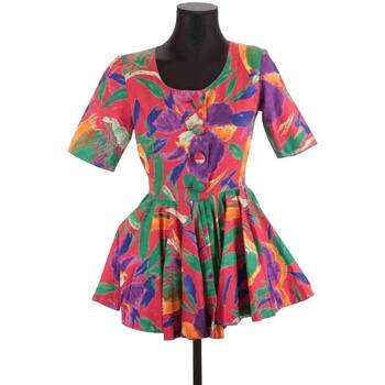 Vêtements Femme Débardeurs / T-shirts Gabbana sans manche Lanvin Top en coton Multicolore