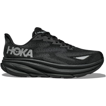 Chaussures Femme Baskets mode zapatillas de running HOKA constitución media talla 40.5 amarillas Clifton 9 GORE-TEX Noir