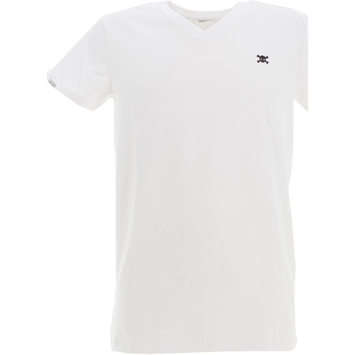 Vêtements Homme chanel pre owned cc button shirt item Yazel ts m Blanc