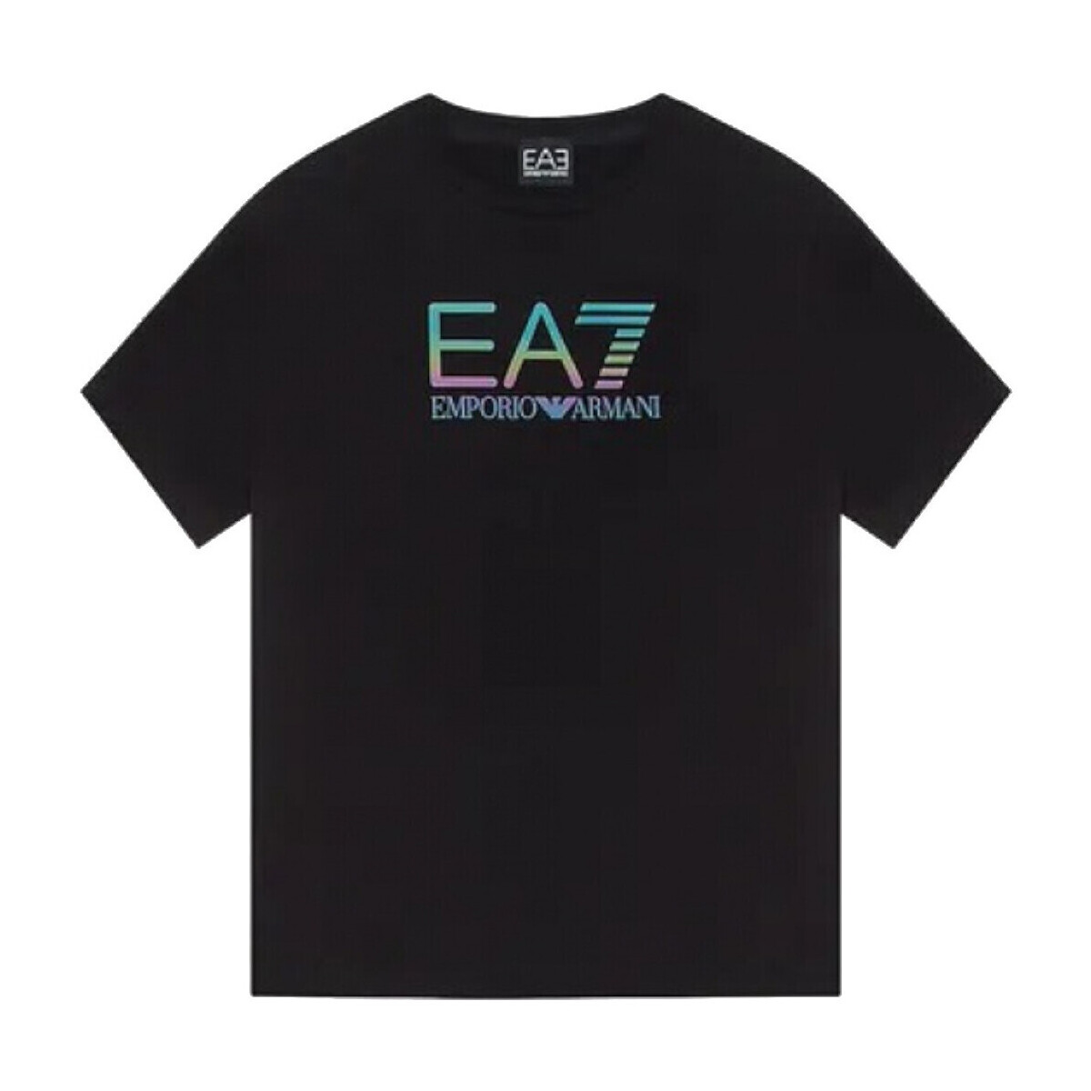 Vêtements Garçon T-shirts manches courtes Emporio Armani EA7 3DBT53-BJ02Z Noir