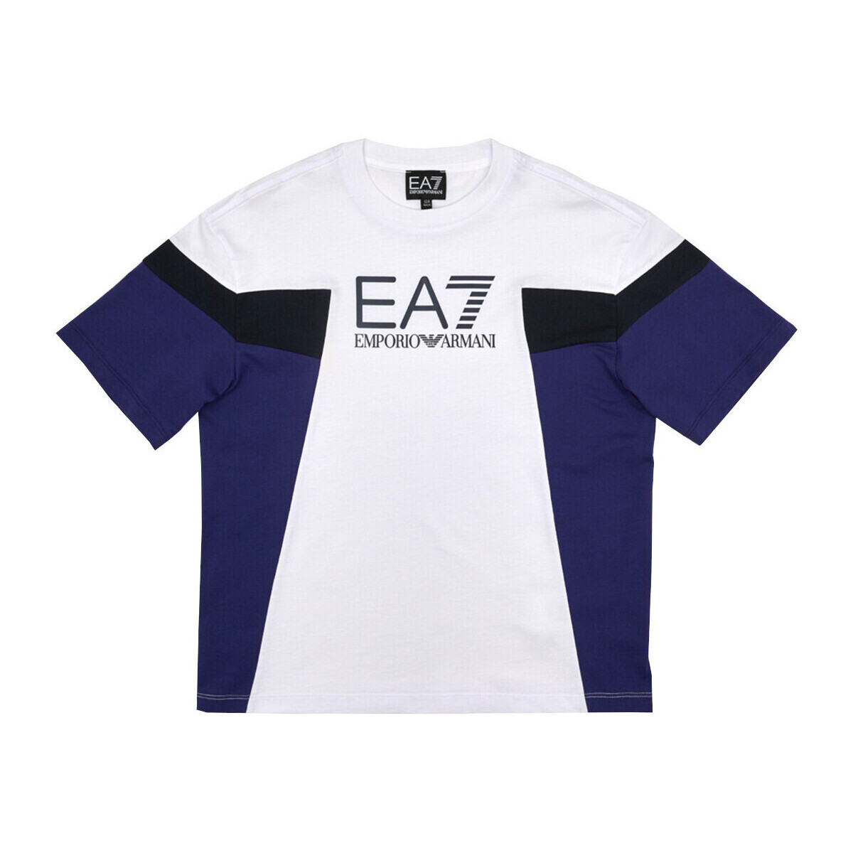 Vêtements Garçon T-shirts manches courtes Emporio Armani EA7 3DBT66-BJ02Z Blanc