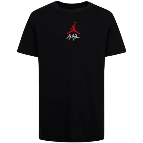 Vêtements Garçon T-shirts manches courtes Low Nike 95C905 Noir
