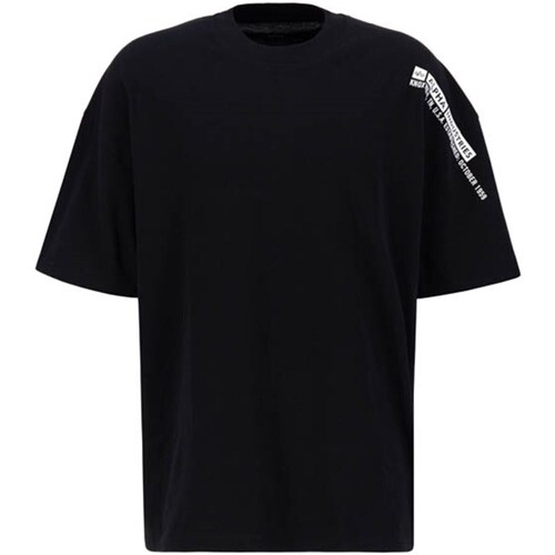 Vêtements Homme T-shirts manches courtes Alpha 146508 Noir