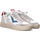 Chaussures Homme Baskets mode 4B12 sneakers man Kyle rouge blanc Blanc