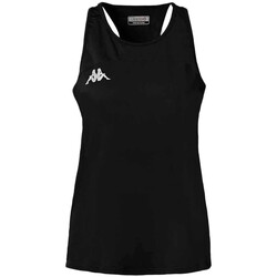 Vêtements Femme Débardeurs / T-shirts layered sans manche Kappa 311E23W Noir