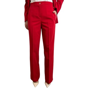 Vêtements Femme Pantalons 5 poches Vicolo TB0236 Rouge