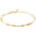 Montres & Bijoux Femme Bracelets Agatha Ruiz de la Prada Bracelet  Petra métal doré nacre blanche Jaune