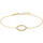 Montres & Bijoux Femme Bracelets Agatha Ruiz de la Prada Bracelet  argent doré cercle multicolore

ligne Rainbow Jaune