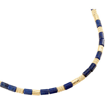 collier agatha ruiz de la prada  collier  petra métal doré lapis lazuli 