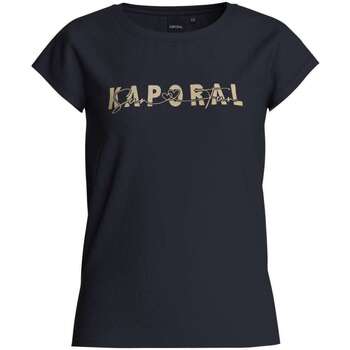 Vêtements Fille T-shirts manches courtes Kaporal 161587VTPE24 Marine
