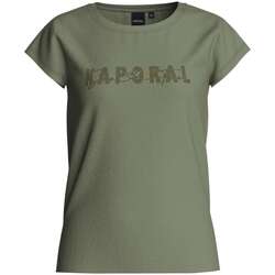 Vêtements Fille T-shirts manches courtes Kaporal 161588VTPE24 Kaki