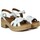 Chaussures Femme Sandales et Nu-pieds Aplauso SANDALIAS DE TACÓN CON PLANTA DE GEL  3284 BLANCO Blanc