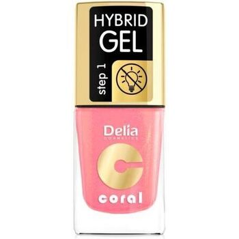 Beauté Femme Vernis à ongles Delia Cosmetics Delia - Vernis gel hybrid - n°16 - 11ml Rose