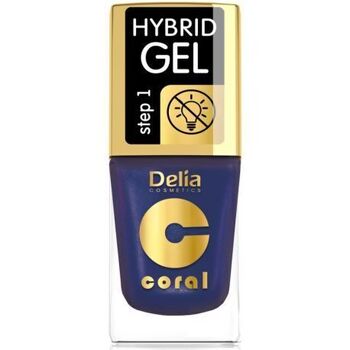 Beauté Femme Vernis à ongles Delia Cosmetics Délia - Vernis gel hybrid - n°63 - 11ml Violet