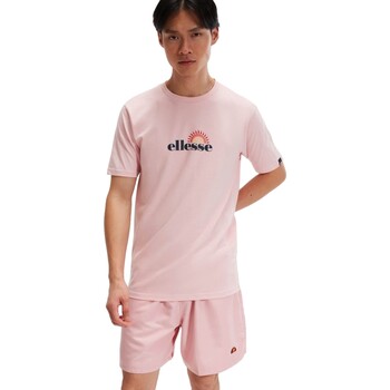 Vêtements Homme MARKET x Smiley World Bball Game T-shirt Ellesse  Rose