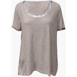 Vêtements short-sleeved T-shirts manches courtes Kaporal 161660VTPE24 Beige