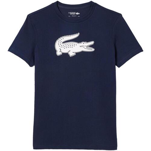 Vêtements Homme T-shirts manches courtes Lacoste Tee-shirt core performance Bleu