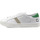 Chaussures Homme Baskets mode Date Date sneakers man Hill Low white green Blanc