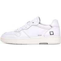Chaussures Homme Baskets mode Date Date sneakers white man Court Blanc
