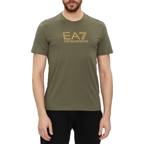 Vêtements Homme T-shirts manches courtes Emporio Armani EA7 3DPT08-PJM9Z Vert