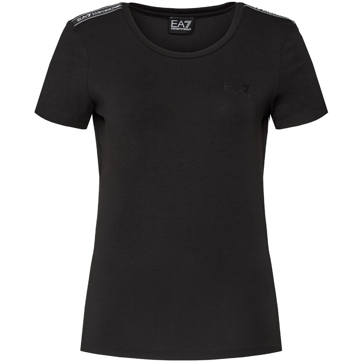 Vêtements Femme T-shirts manches courtes Emporio Armani EA7 3DTT44-TJ6SZ Noir
