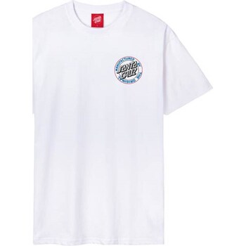 Vêtements Homme T-shirts manches courtes Santa Cruz SCA-TEE-10731 Blanc